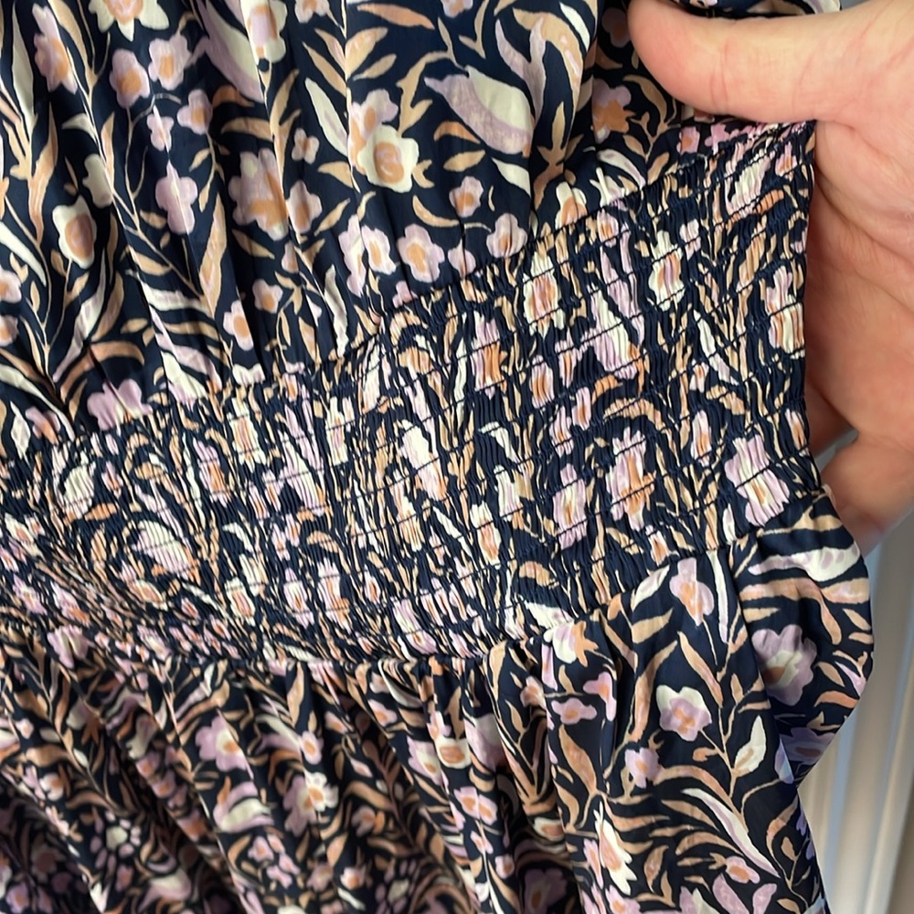 J. Crew V-neck mini dress in floral fields women’s size 3X - Picture 8 of 16